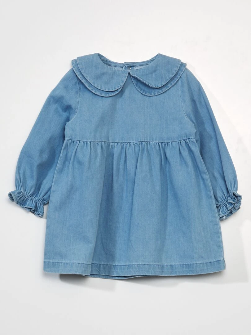 Robe en jean Bleu