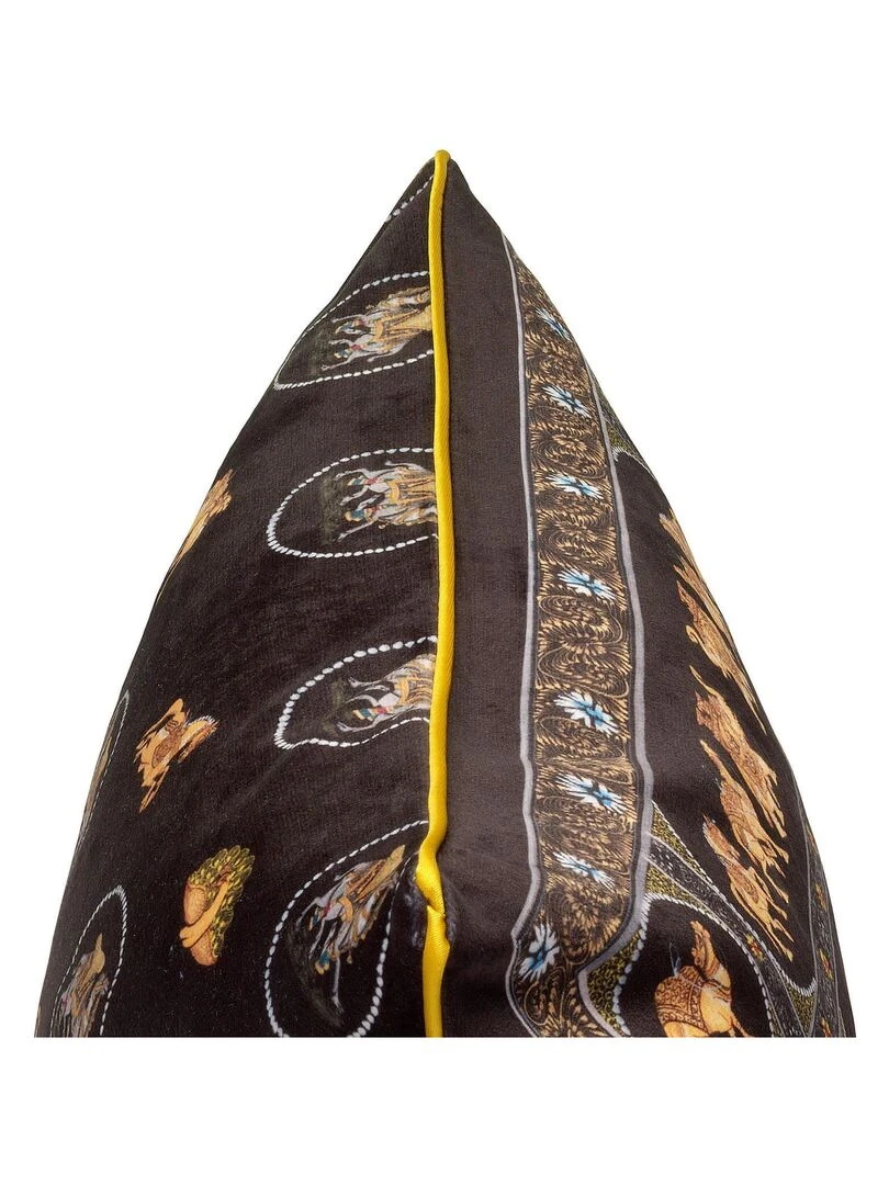 Housse de coussin décoratif Luck "Happyfriday"   Blanc