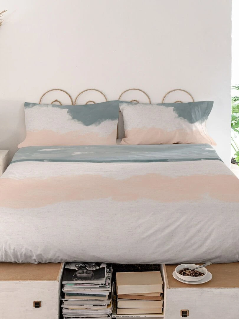 Drap Seaside "Happyfriday" Blanc