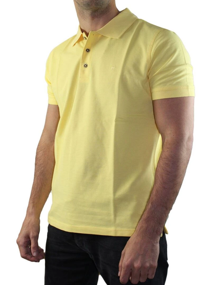 Polo manches courtes Kebello Jaune
