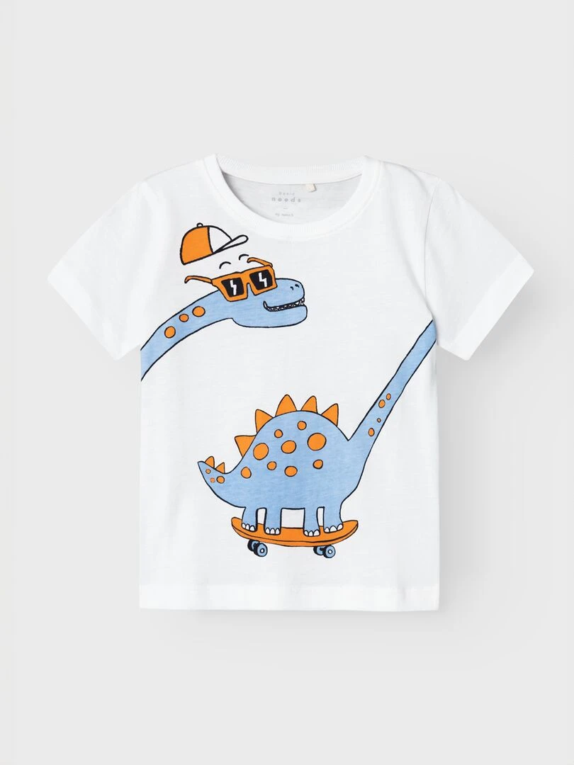 T shirt imprimé 'Name it' blanc