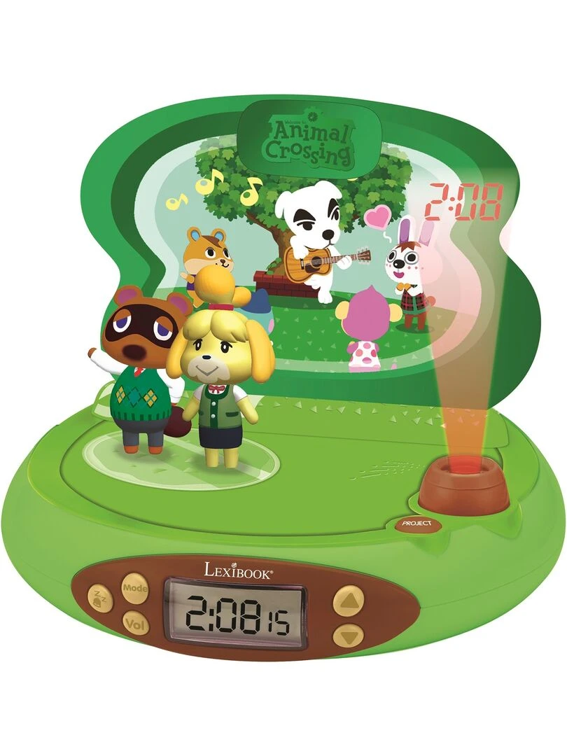 Réveil Projecteur Animal Crossing En 3d Avec Sons N/A