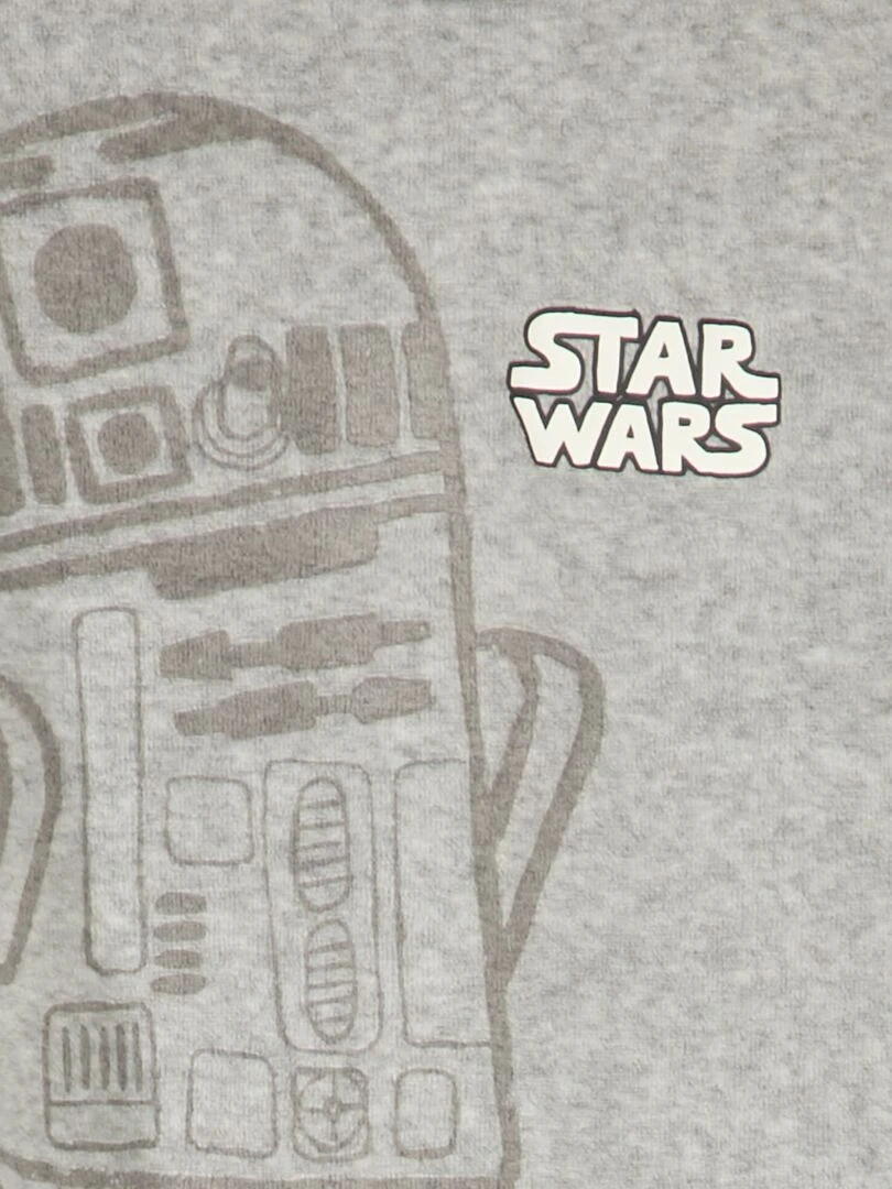 Barboteuse en velours 'Star Wars' Gris