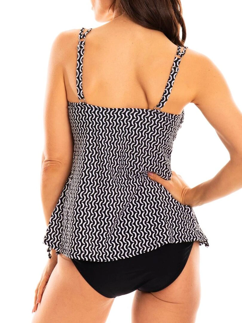 Ensemble  maillot de bain tankini avec armatures Serena   Noir