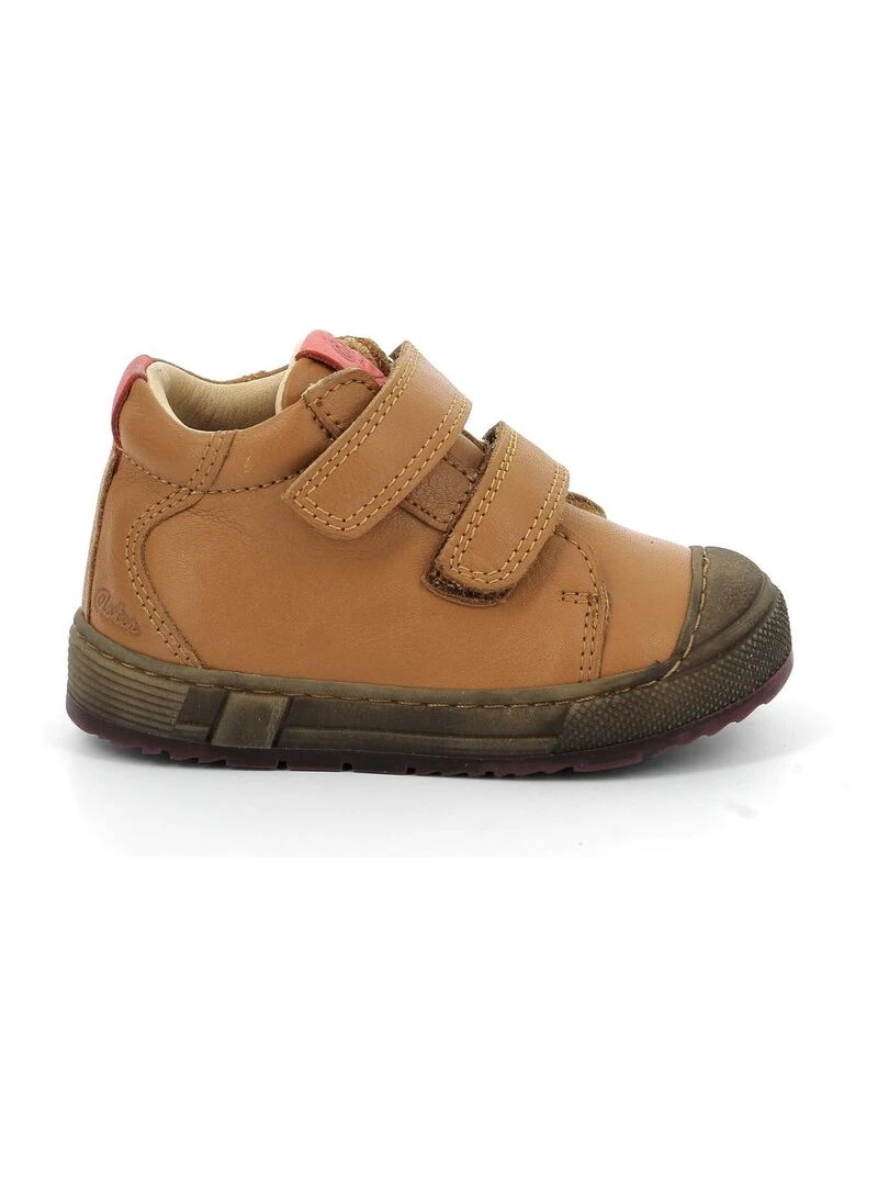 Bottillons Cuir Brett Marron