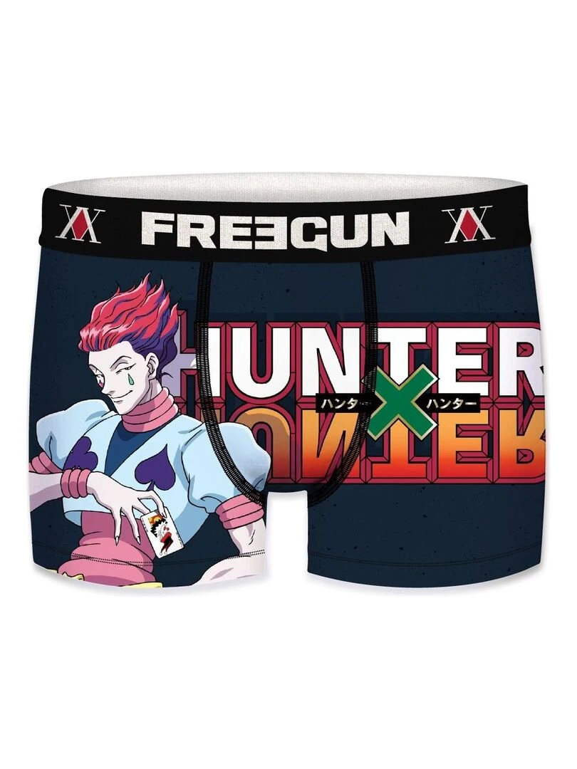 Lot de 3 Boxers enfant Hunter X Hunter Freegun   Rouge