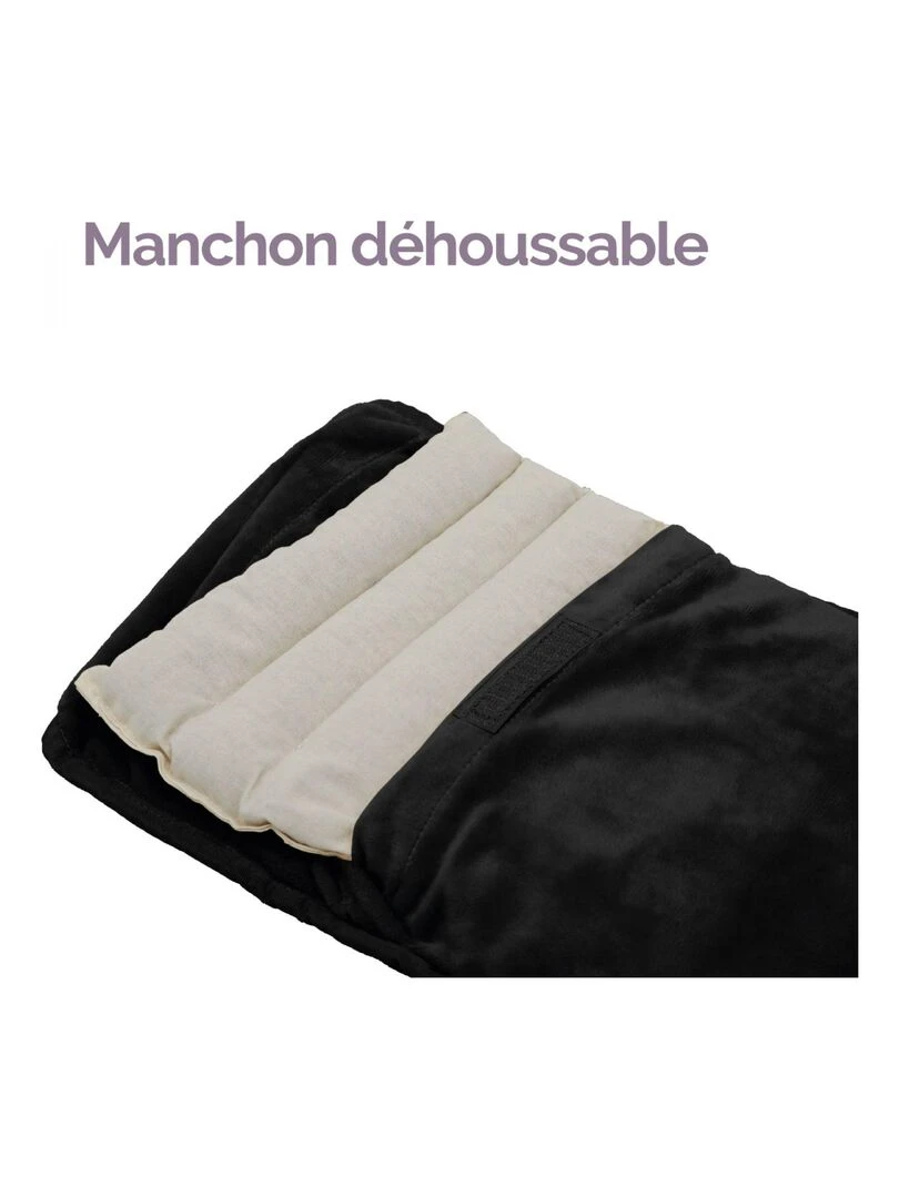 Chauffe mains  manchon chauffant avec ceinture réglable   Vivezen   Noir