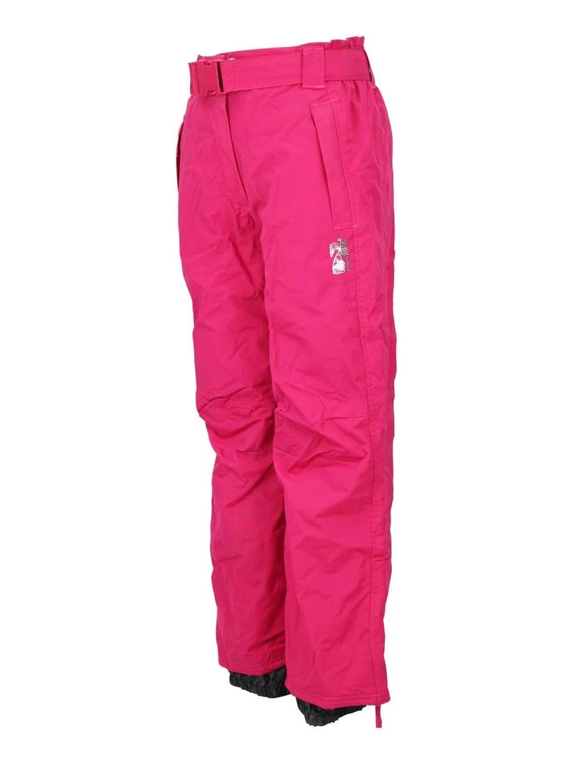 Pantalon de ski fille GARALOX   PEAK MOUNTAIN   Rose fushia