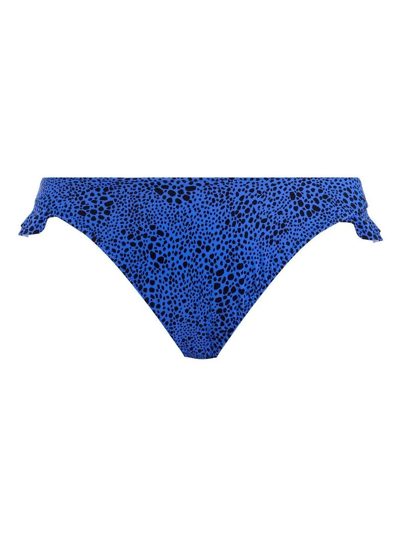 Bas de maillot avec petits volants sur les côtés Pebble cove   Bleu