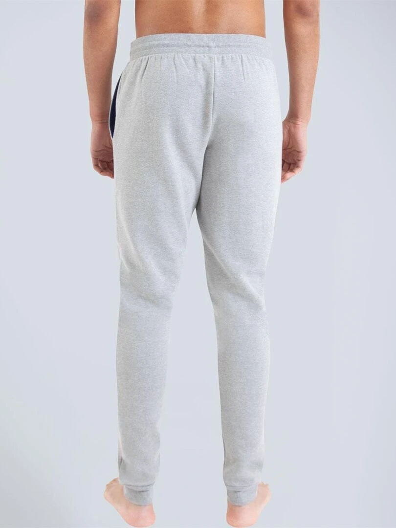 Pantalon de pyjama homme Molletonné Gris chiné