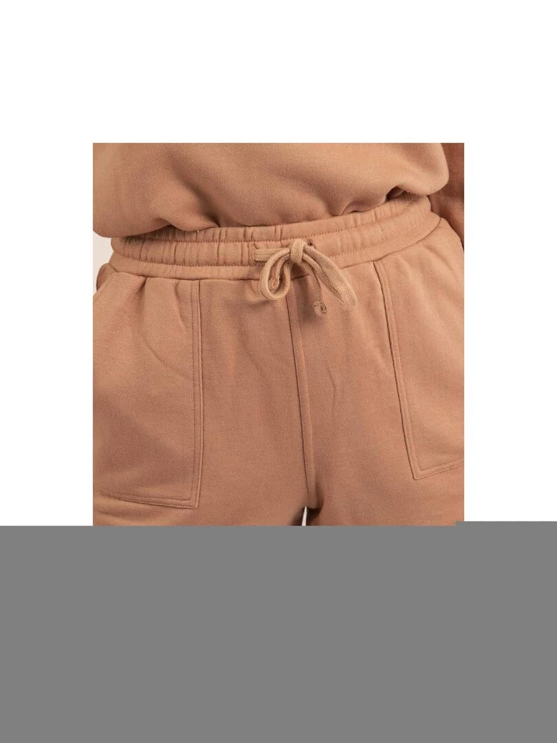 Short molleton XONARA   Rose