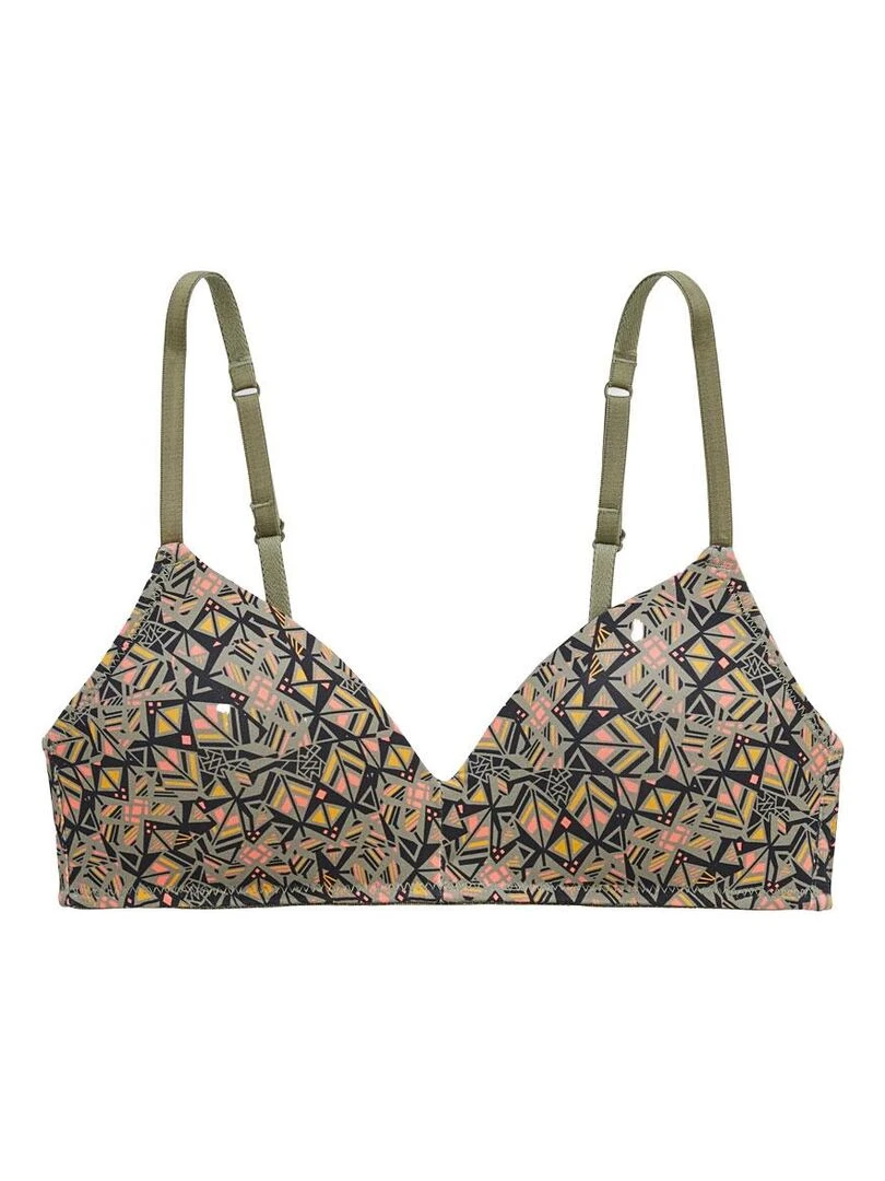 Soutien gorge souple sans armature Tanza Jaune