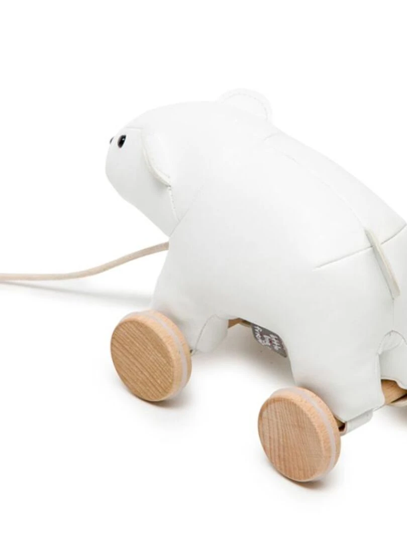 Jouet à tirer Ours blanc   N/A