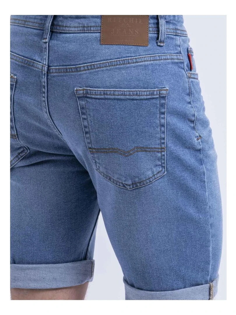 Bermuda en jean BELONI   Bleu clair