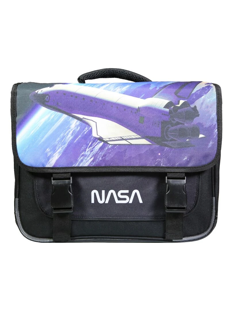 BAGTROTTER Cartable 38 cm Nasa Noir Noir