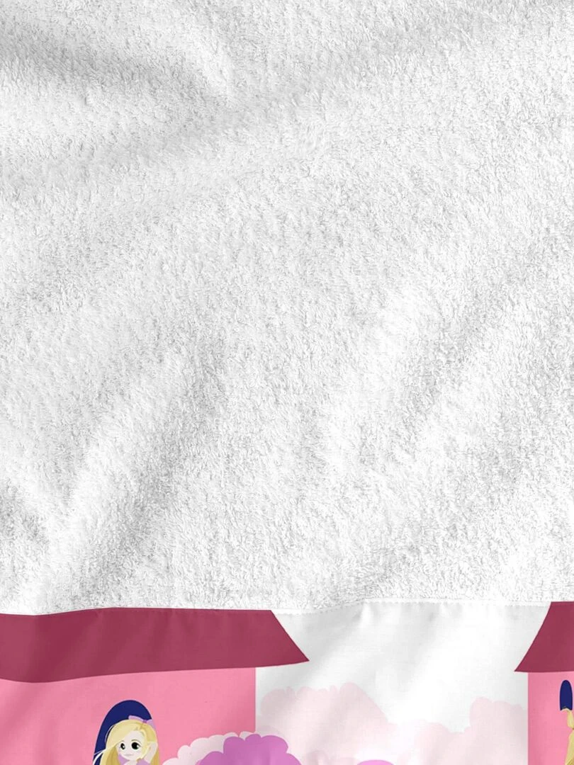 Lot de serviettes Long braid "Happyfriday"   Blanc