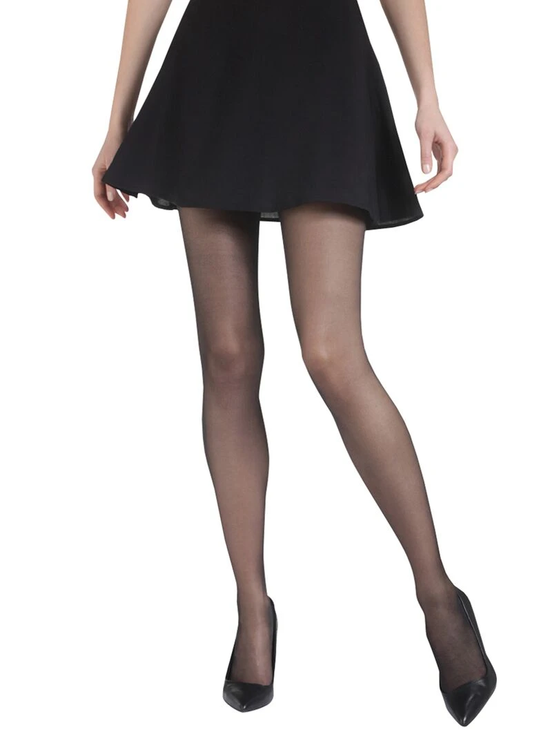 Lot de 2 paires de collants 'Dim' noir
