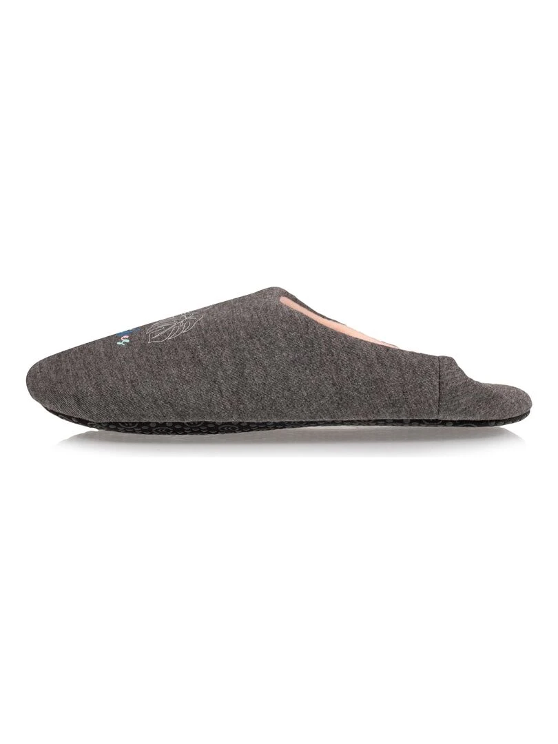 Chaussons Babouches Femme Gris Summer vibes   Gris chiné
