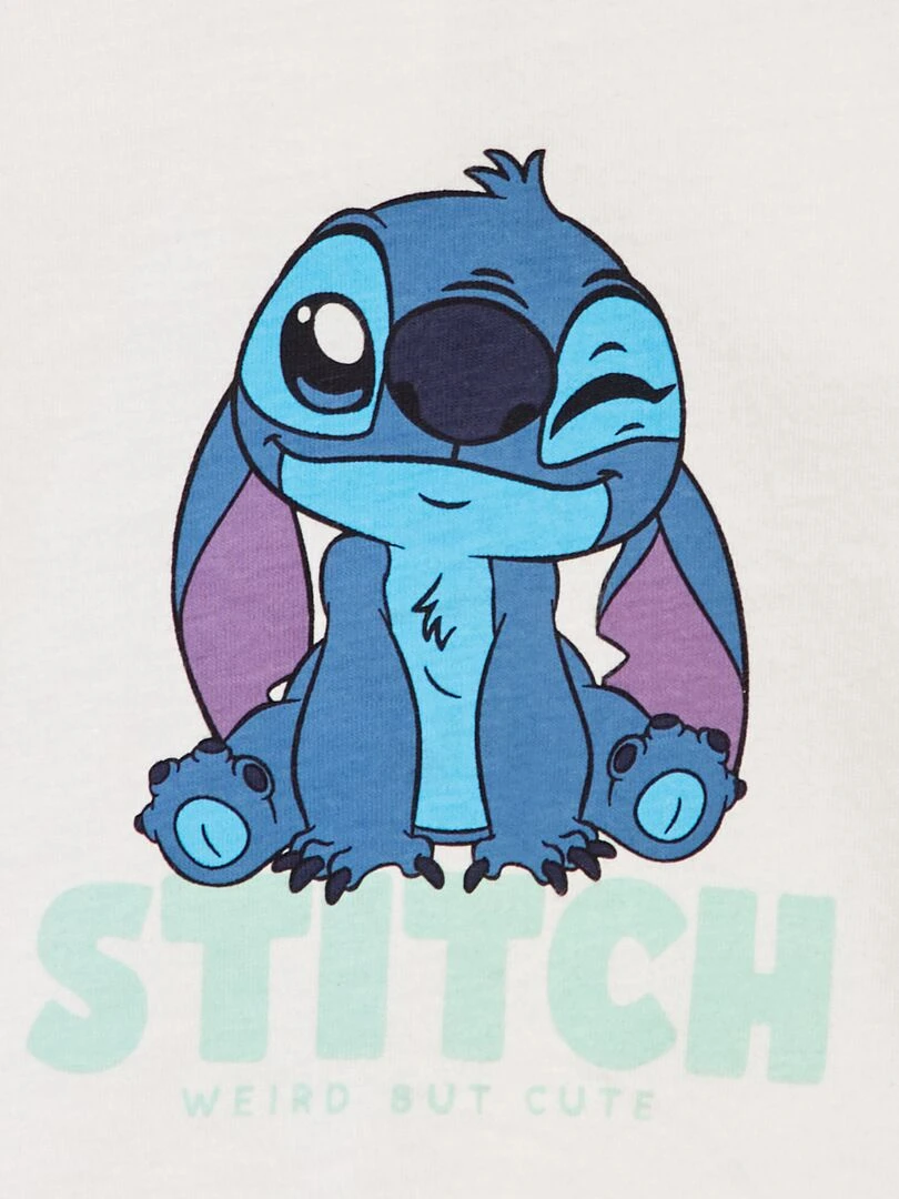 Débardeur 'Disney' Blanc stitch
