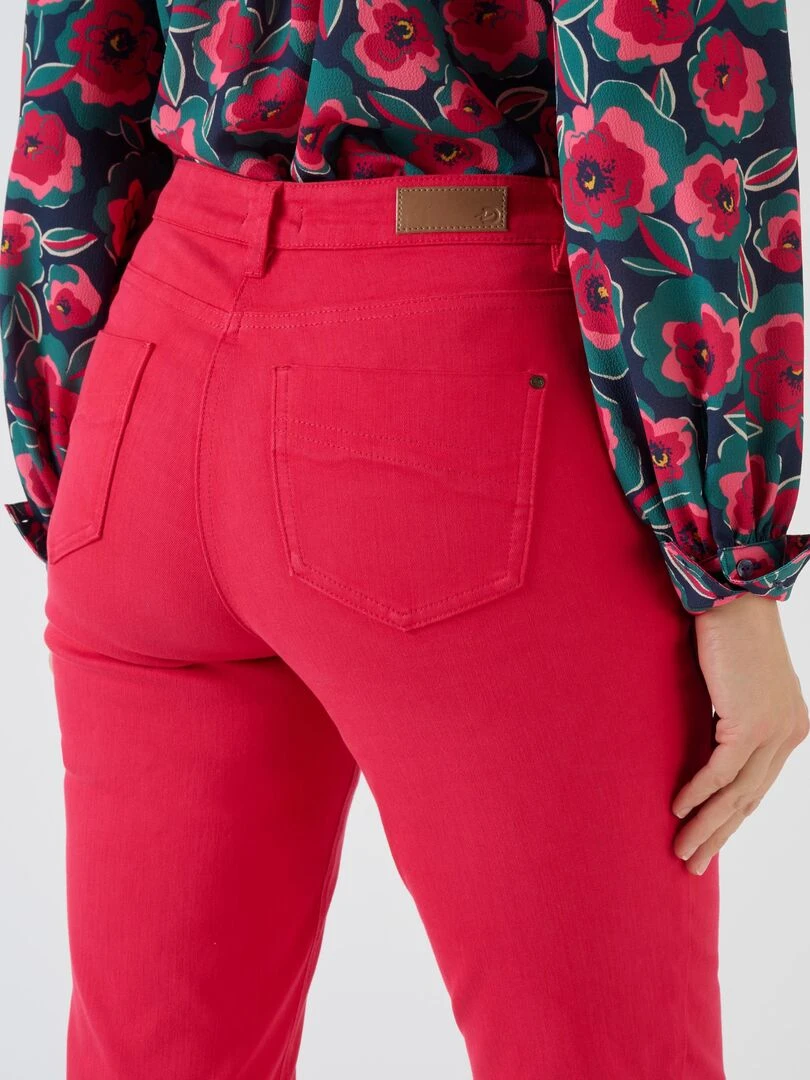 Jean coupe droite Perfect Fit by Damart   Damart   Magenta