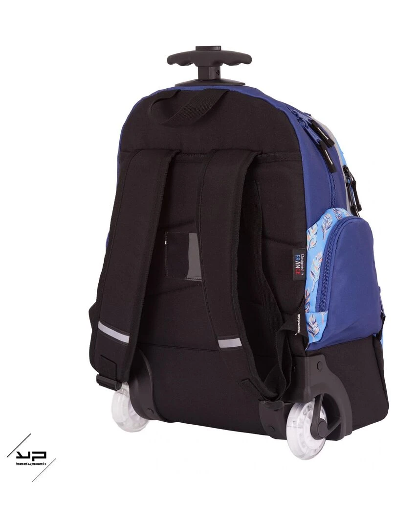 BODYPACK Sac à dos à roulettes 2 compartiments Farniente   Bleu