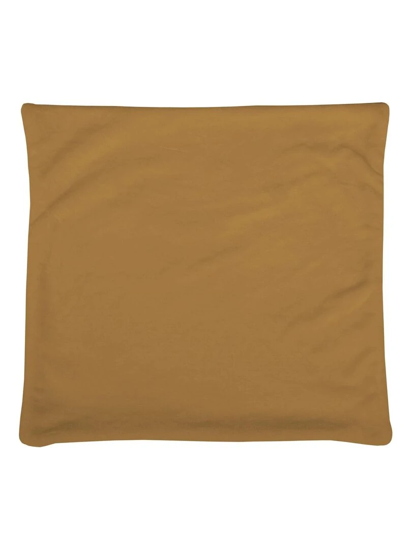 Housse de coussin douceur Marron foncé