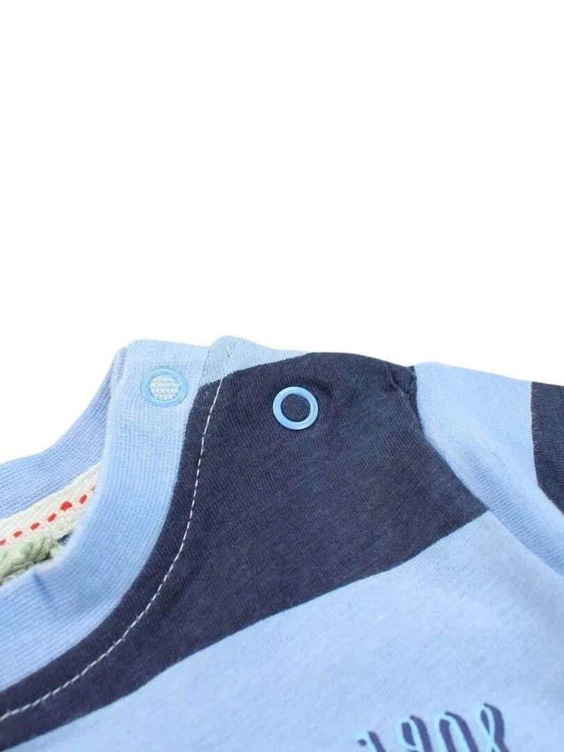 Lee Cooper   Ensemble ​​T shirt short bébé garçon Imprimé Logo   Bleu marine