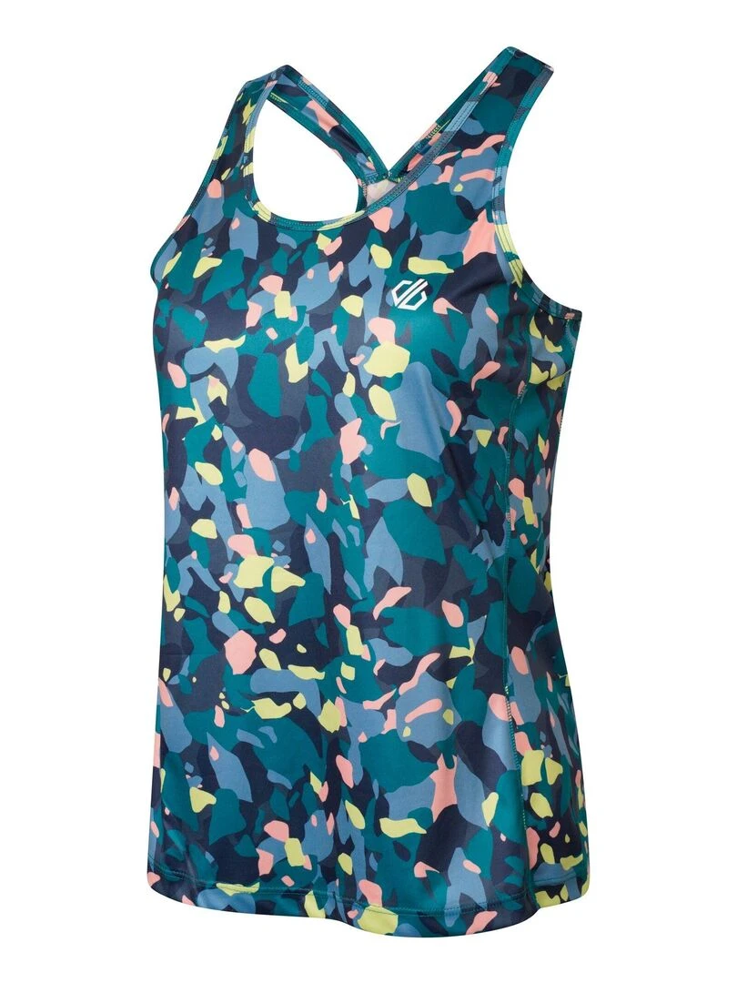 Dare 2B   Débardeur FLEUR EAST EDIT ARDENCY   Bleu lagon