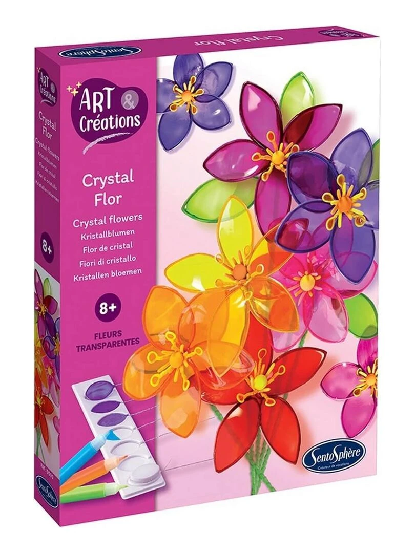 Crystal Flor   Art et creations   Fleurs transparentes   N/A