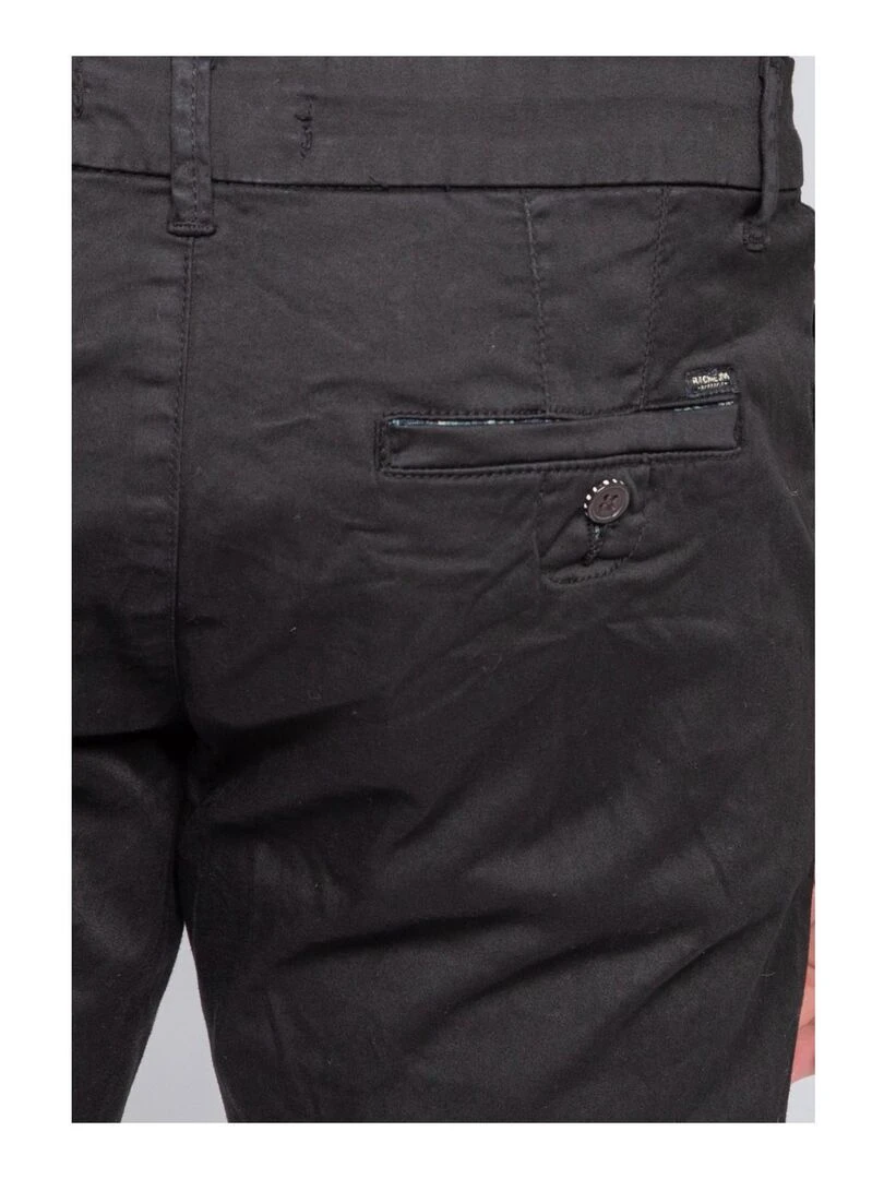 Pantalon chino coupe ajustée VAIRE   Noir