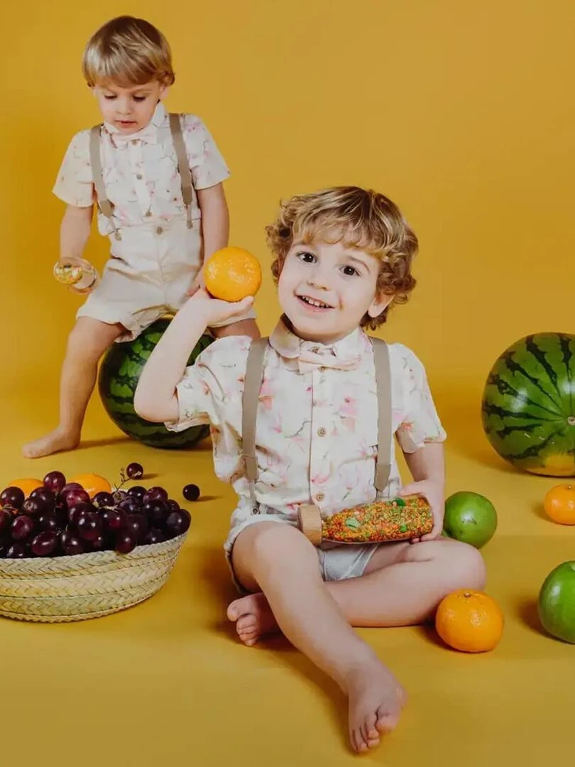Bouteille sensorielle Learn Fruits Multicolore