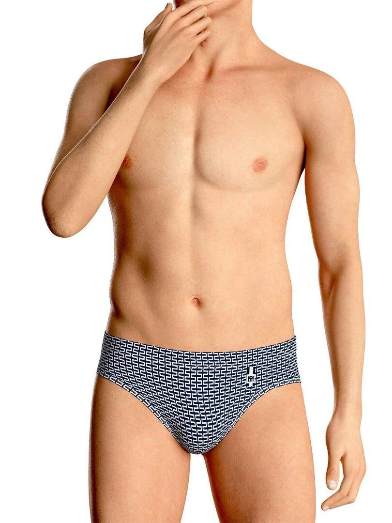 Slip de bain Marley Bleu