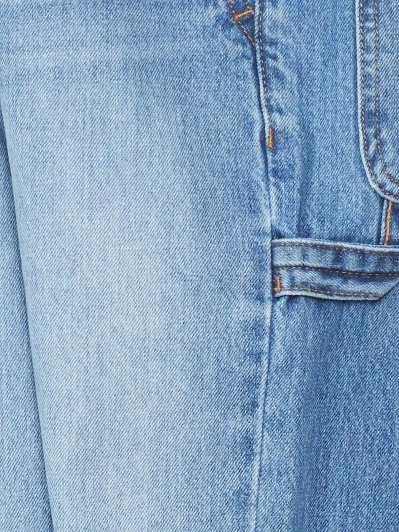 Jean droit avec poches sur les côtés   Stone