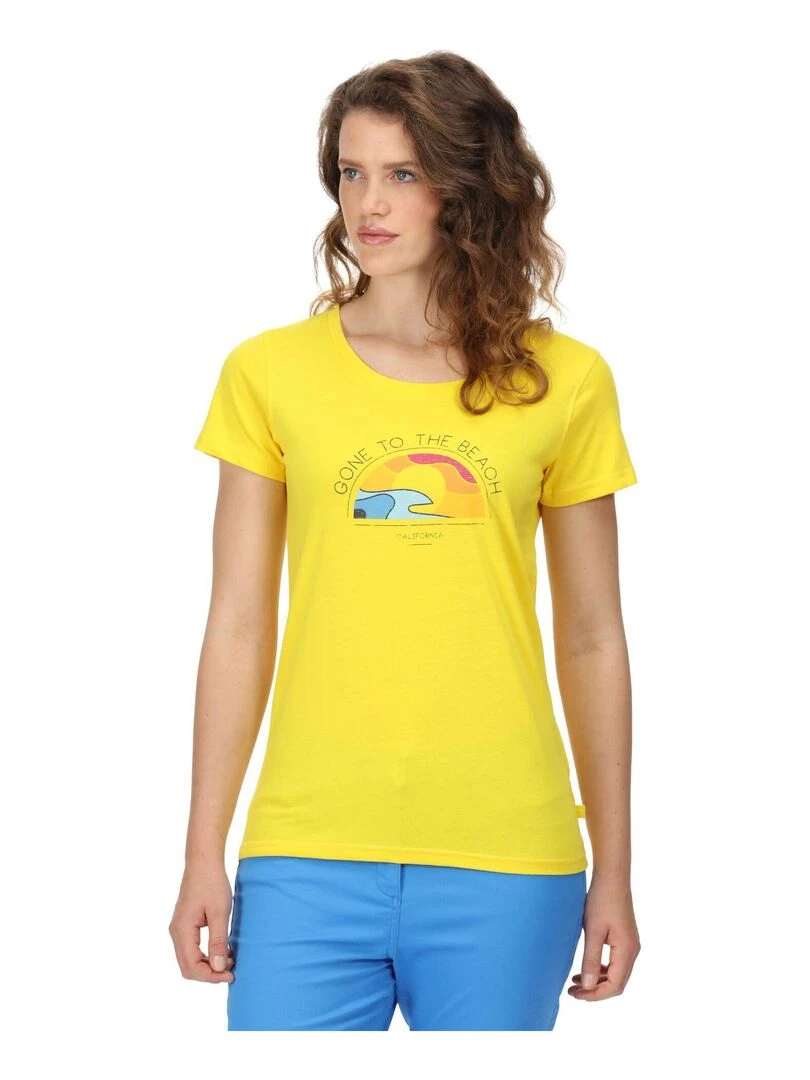 Regatta   T shirt FILANDRA   Jaune foncé