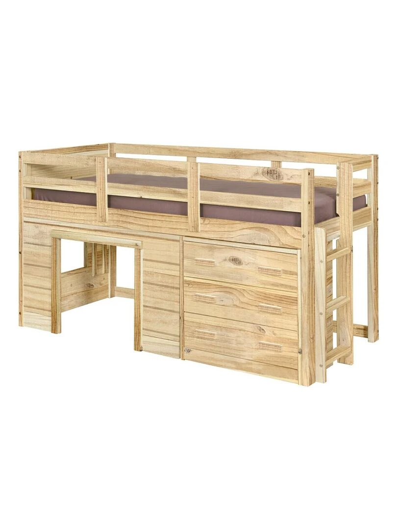 Lit mi hauteur Cloud AKITEN RETAIL Marron