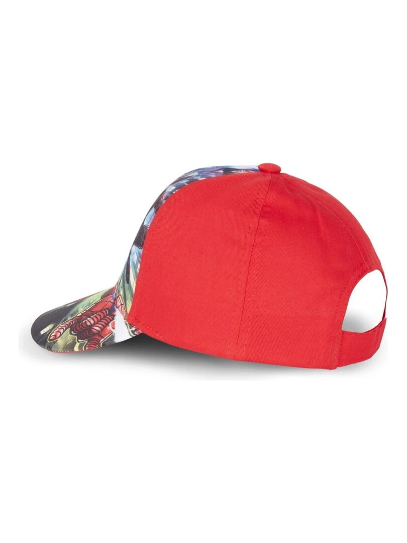 Casquette garçon Marvel Spiderman Marvel   Rouge