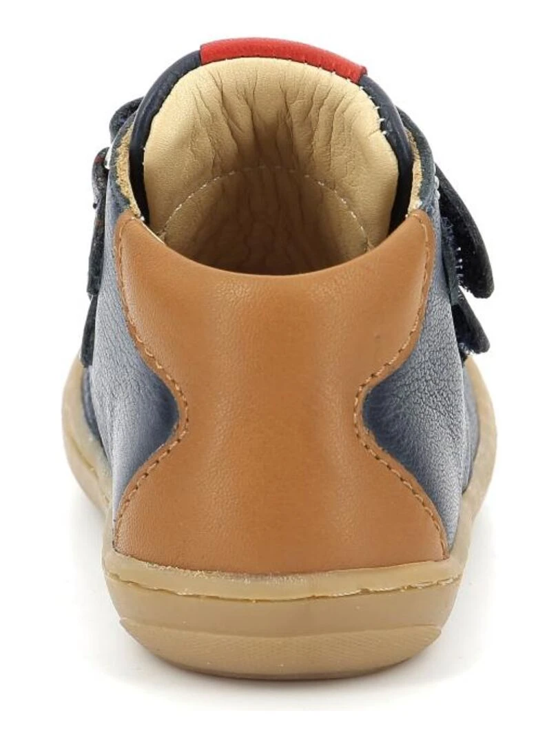 Bottillons Cuir Chyo   Bleu marine