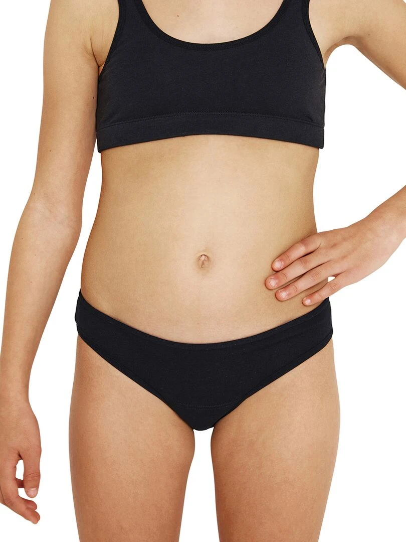 Culotte pour règles fille Belle et Culottée Girl by Noir