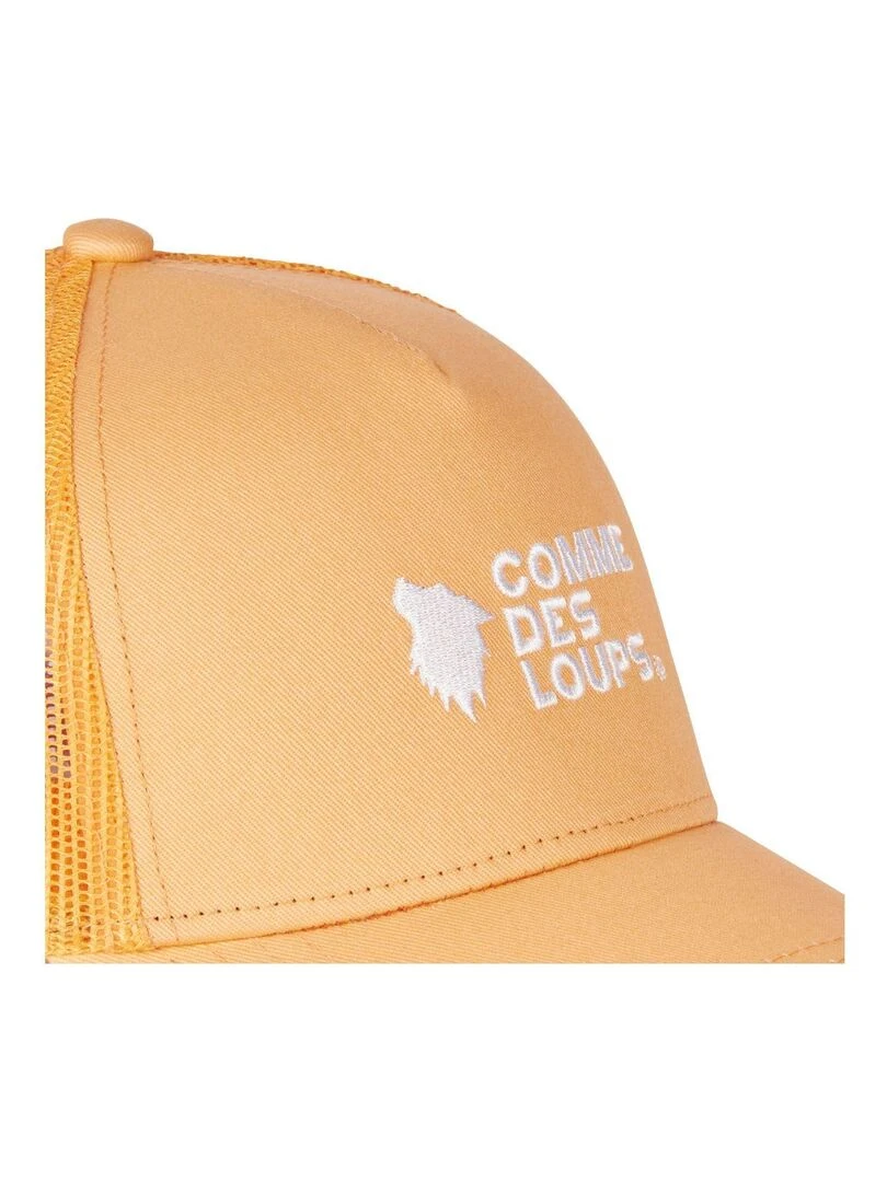 Casquette avec filet uni Class Comme Des Loups   Orange