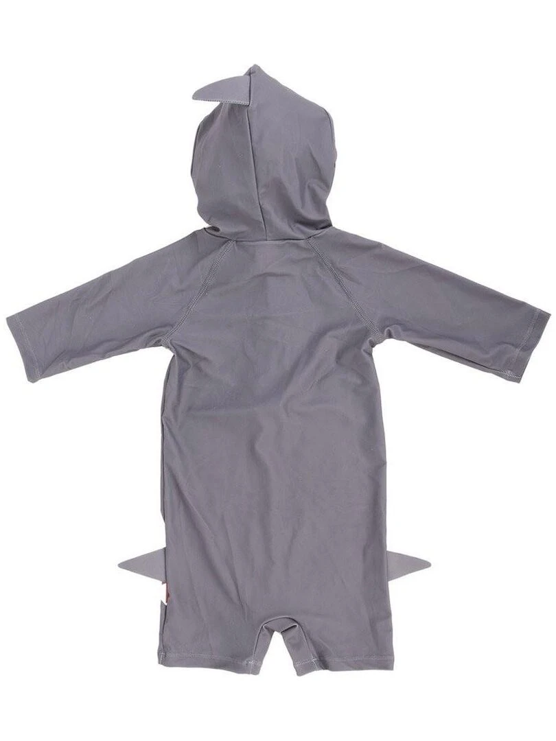 Combinaison de bain enfant requin 6 ans Gris