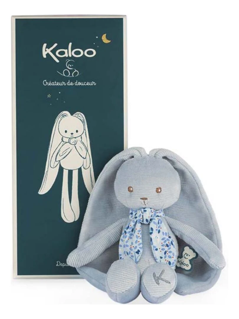 Peluche lapin bleu Lapinoo (25 cm)   Bleu