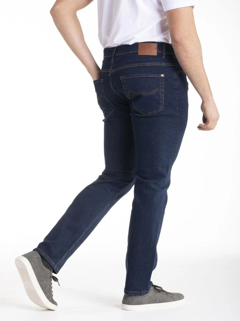 Jeans stretch Fibreflex® anti inflation brut ANTI1   Bleu