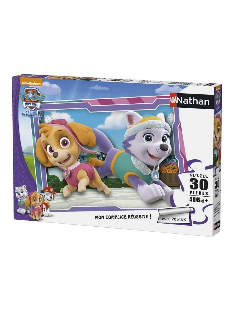 Puzzle 30 pièces : Pat Patrouille (Paw Patrol): Stella et Everest N/A