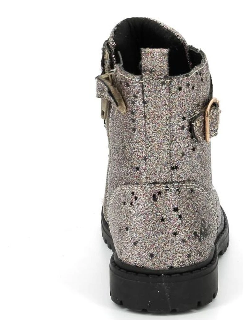 Boots Synthetique Tinamo   Rose