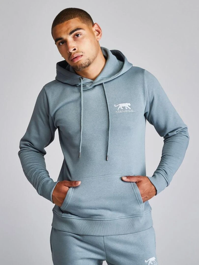 HOODIE PREDATOR Airness Bleu