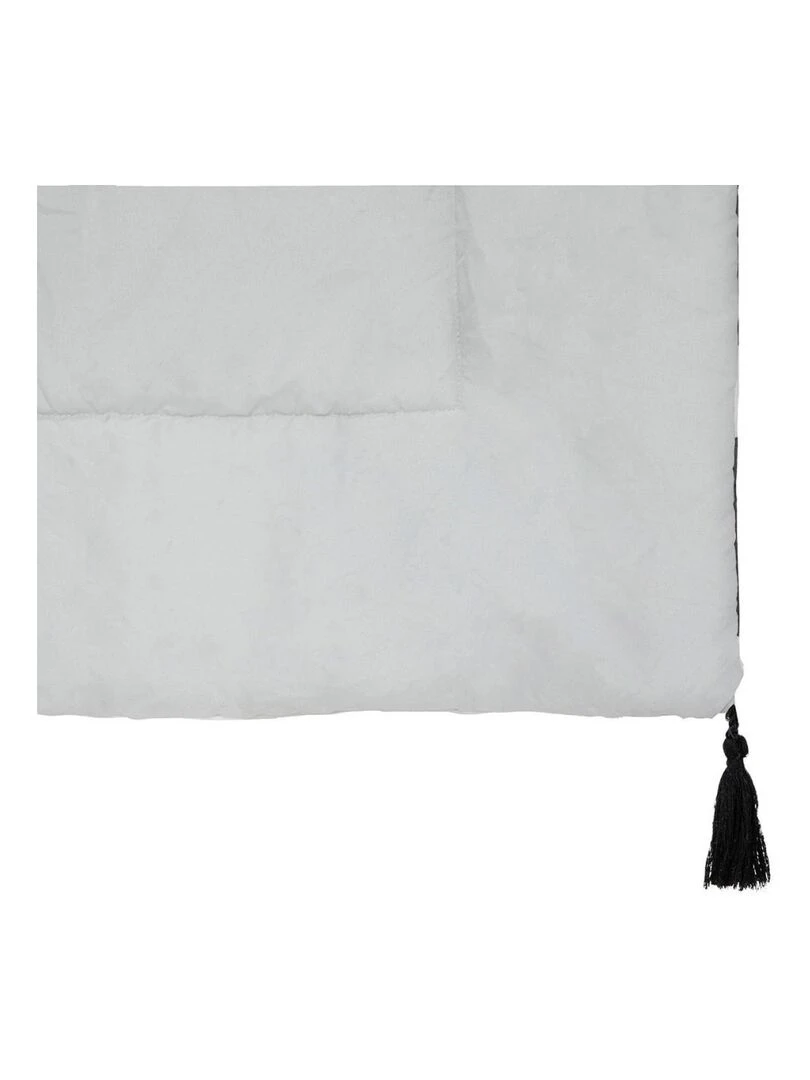 Édredon velours 80x180 Dash   Blanc