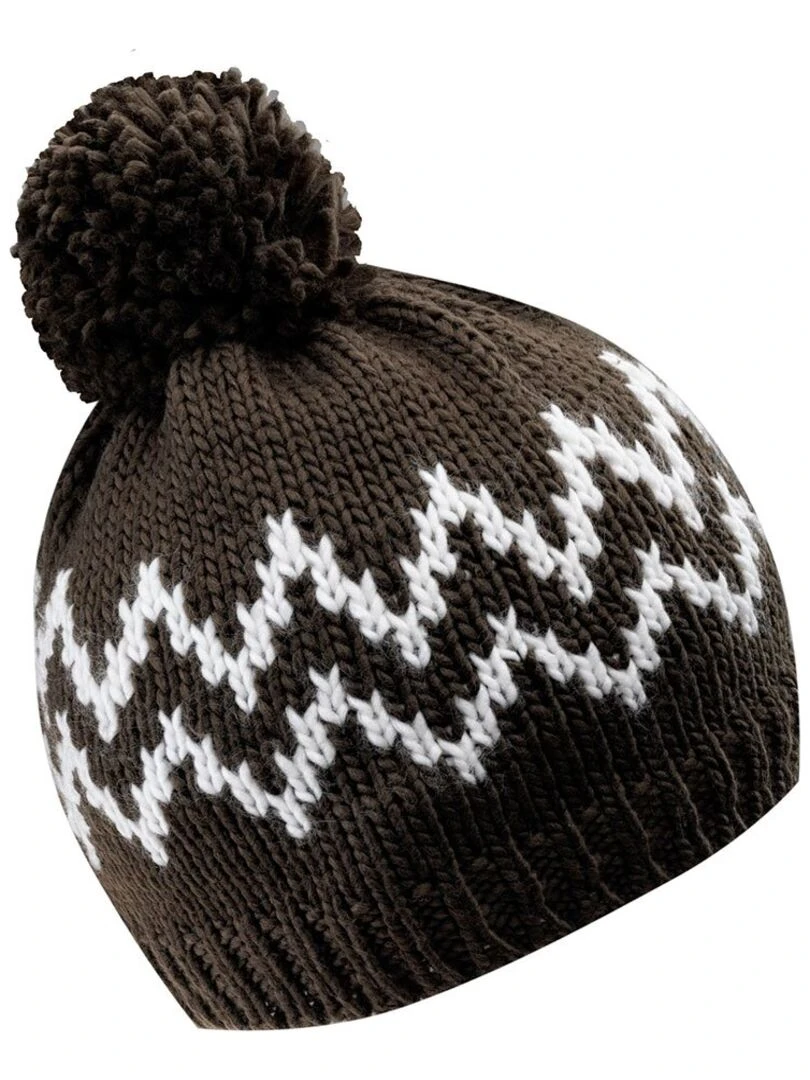 Hi Tec Bonnet HASSO Adulte Noir Blanc Gris