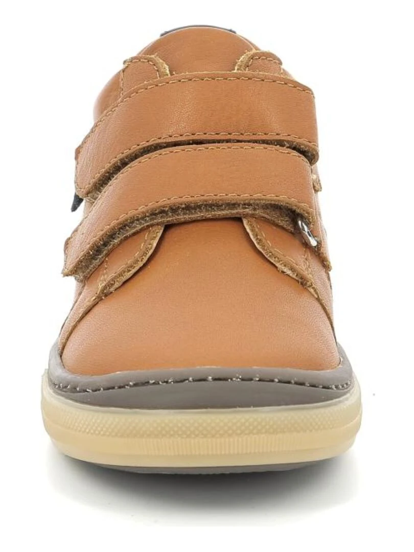 Sneakers hautes Cuir Caroad   Marron