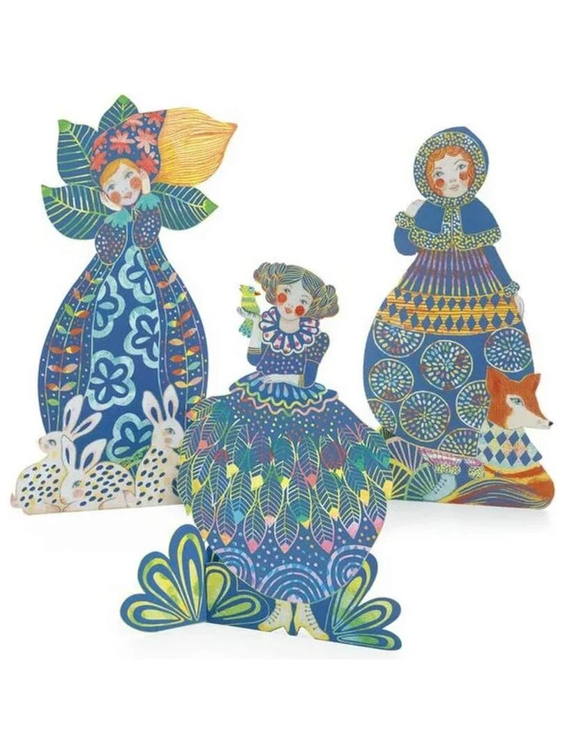Sculptures à gratter : Jolies robes N/A