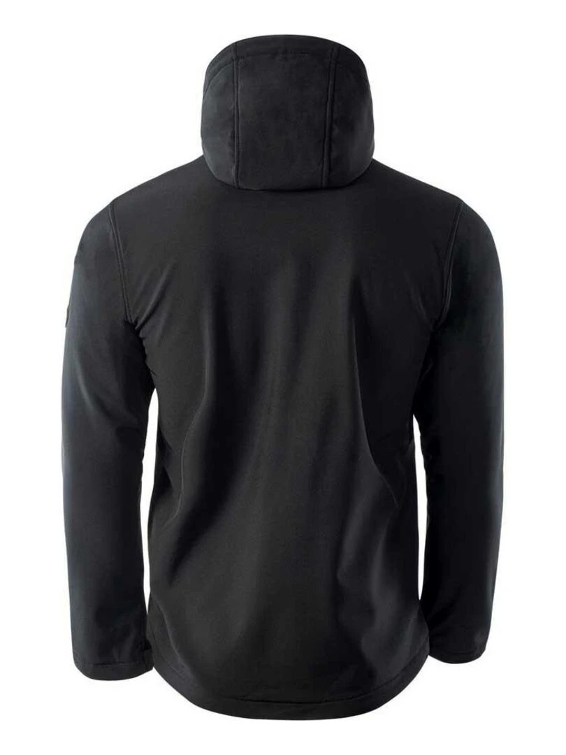 Elbrus Veste softshell IVER Noir Orange Gris